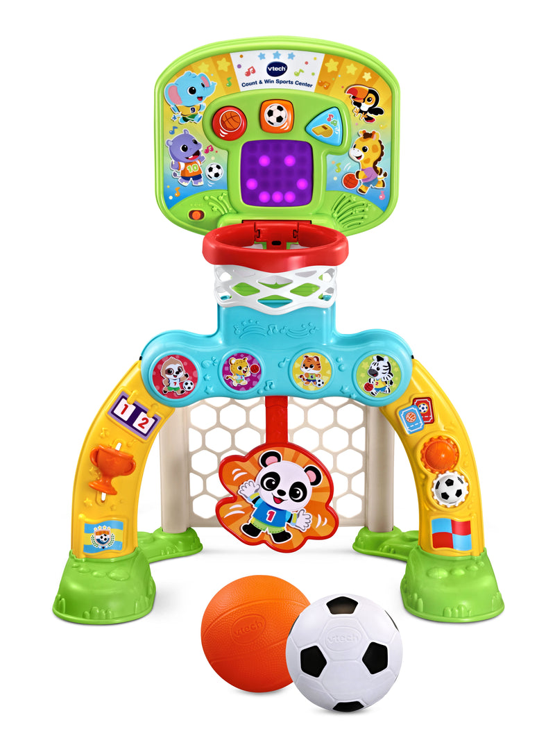 Count And Win Sports Center Toddler Basketball And Soccer Smart Toy