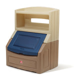 Lift & Hide 38"H Kids Plastic Storage Bookcase And Toy Box