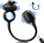 Remote Control Vibrating Butt Plug & Cock Ring – 7 Modes for Couples & Prostate Play