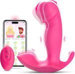 Wearable G-Spot Vibrator with App Control – Discreet Mini Panty Toy with 10 Modes