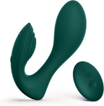 Remote Control G-Spot & Clitoral Vibrator – Dual Motor Adult Toy with 10 Modes