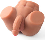 7.5LB Realistic Male Sex Doll Torso with Penis, Ass, Testicles for Men Masturbation