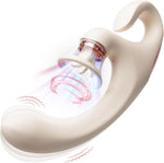 Bendable Clit Sucking Vibrator – 8 Vibration & 3 Suction Modes, Waterproof Silicone