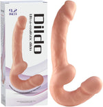 Flexible Double-Ended Dildo – Realistic Strapless Strap-On for Couples & Solo Play