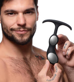 Large Premium Silicone Weighted Prostate Plug - Comfortable & Durable Design