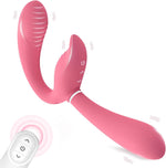 Strapless Double-Ended Vibrator with Remote – 10 Modes for G-Spot & Clit Pleasure