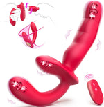 Wearable Strap-On Dildo Vibrator – Remote Control, 10 Modes, G-Spot & Couples Play