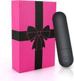 Portable Bullet Vibrator – 10 Modes, USB Rechargeable, Waterproof Clitoral Massager