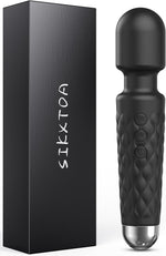Powerful Wand Massager – 8 Speeds & 20 Patterns, Waterproof Clitoral Stimulator