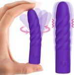 Mini Bullet Vibrator for Women – 10 Modes, Silicone G-Spot & Clitoral Stimulator