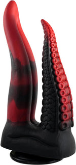 Monster Double-Ended Tentacle Dildo – 10.8" Realistic Silicone with Suction Cup