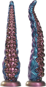 10.6" Tentacle Dildo with Suction Cup, Anal Plug for G-spot & U-spot Stimulation