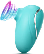 Clitoral Suction Vibrator – Rose Stimulator with 6 Modes, Nipple & Pleasure Toy, Blue