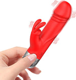 Mini Rabbit Bullet Vibrator – 12 Modes, Rechargeable G-Spot & Clitoral Stimulator