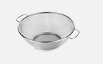 3 Quart Stainless Steel Colander, Durable Strainer for Kitchen Food Prep, Dishwasher Safe, Perfect for Rinsing and Draining