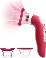 Clitoral & Nipple Vibrator with 10 Licking & 2 Sucking Modes for Women’s Pleasure