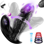 Remote-Controlled Prostate Massager – 10-Mode Vibrating Silicone Anal Plug for Men