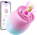 Rose Suction Vibrator – 9 Modes Clitoral, Nipple & G-Spot Stimulator for Women