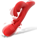 Rechargeable Rabbit Vibrator – 12 Vibration & Flapping Modes for Clitoral & G-Spot Play