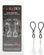 Crystal Clear Non-Piercing Nipple Jewelry – Elegant & Comfortable Novelties