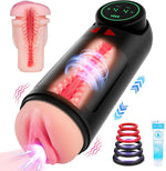 Automatic Male Masturbator with 4 Modes, Penis Pump, LED Display & Stroker