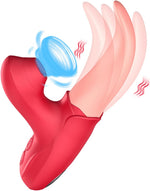 Powerful Rose Sucking Vibrator for Women β 10 Frequency Tongue Licking Toy