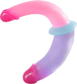 12" Dual-Ended Realistic Jelly Dildo – Soft, Lifelike Double-Sided Pleasure Toy