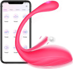 App-Controlled Wearable Vibrator with Clitoral & G-Spot Stimulation for Couples