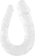 Flexible Double-Ended Realistic Dildo – Purple G-Spot & Anal Stimulator for Couples