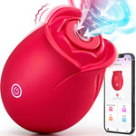 Rose Sucking Vibrator – 9 Suction & Vibration Modes for Clitoral & G-Spot Pleasure