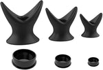 3 Pcs Silicone Training Plug Set – Flexible Open Design Tunnels, Prostate Relaxation & Comfort Trainer for Men and Women