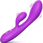 Powerful Rabbit Vibrator – Dual Motor, 10 Modes, Waterproof, G-Spot & Clitoral Stimulator