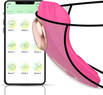 Wearable Vibrator with App & Remote, 10 Vibration Modes, Clitoral Stimulator