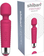 Mini Halo Wand Massager – Quiet, Cordless, Waterproof & High-Power Vibrations