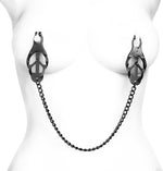 Noir Monarch Adjustable Nipple Vice – Elegant & Bold Restraint