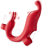 Rechargeable Finger Vibrator – 10 Modes Clit & G-Spot Stimulator, Waterproof & Quiet