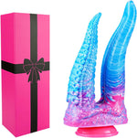 7.9" Dual-Head Tentacle Dildo – Soft Silicone Fantasy Toy for Couples & Beginners