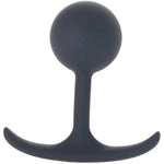 Premium Silicone 4.3 Inch Weighted Anal Plug With Lube 1Oz | Butt Plugs | Anal Sex Toys | Weighted Anal Plugs