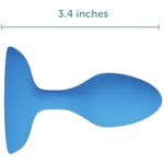 Vibrating Plug, 10 Vibration Settings, Made Of Body-Safe Silicone For Comfort, Fully Waterproof, And Rechargeable