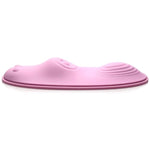 The Pulse Slider 28X Pulsing & Vibrating Silicone Pad W/Remote For Women & Couples. Waterproof And Rechargeable Pad, Hands-Free Stimulation. 4 Piece Set, Pink.