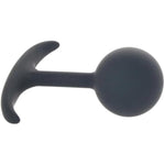 Premium Silicone 4.3 Inch Weighted Anal Plug With Lube 1Oz | Butt Plugs | Anal Sex Toys | Weighted Anal Plugs