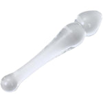 7.5'' Clear Glass Dildo Transparent Crystal Penis G-Spot Stimulation Anal Plug Female Masturbator