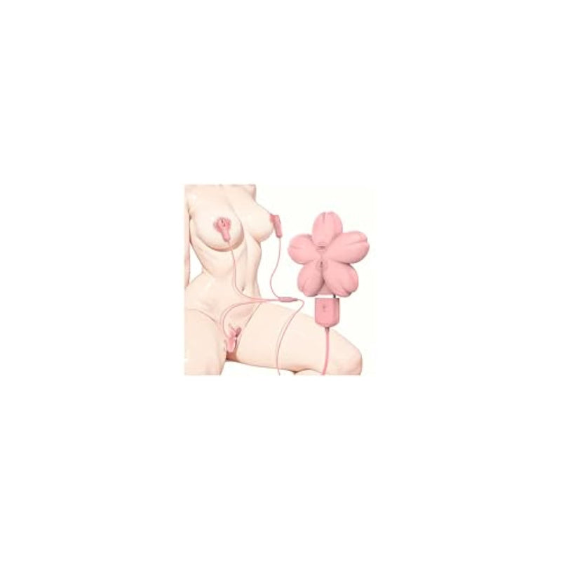 Bdsm Nipple Toys Women Sex Toys Vibrating Nipple Clamps,Rose Sex Toy 10 Vibration Modes Nipple Vibrator With Clit Clamp Remote Control Female Sexual Pleasure Tools Couples Adult Toys