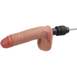Thrusting Dildo Machine With Vibration & Heat - Automatic Sex Toy For Women, Realistic Silicone Thrusting & Vibrating, G-Spot & Anal Stimulation, Suction Cup Adult Toy, Heated Up To 42?