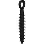 Spiral Screw Anal Plug - Anal Dildo, Butt Plug, Skin-Friendly Silicone, Flexible Shape, Wide Base - 6.9 Inches