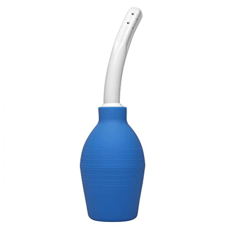 Blue Enema And Douche Water Bulb In Packaging