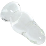 6.2" Large Rocket Glass Anal Plug Big Crystal Butt Plug Anal Trainer Butt Expander Toy For Women Men Masturbation