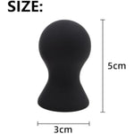 Silicone Nipple Suckers For Women – Soft Suction Cups For Nipple Stimulation & Breast Sensitivity – Gentle Adult Toy For Foreplay, Bdsm, Massage & Solo Play – Reusable Silicone Sex Toy (Black)