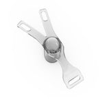 Chastity Cage Device With Chastity Cage Strap, Male Inverted Negative Chastity Cage, Sm Inverted Chastity Clip Penis Clip, Sissy Negative Lock Sex Toys, Flat Penis Cage Sex Toys-A206 (Clear, Short)