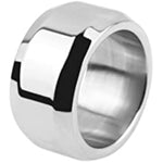 Stainless Steel Male Penis Cock Ring Thick Metal Cock Penis Ring For Enhance Male Long-Lasting Erection Ability Sex Toy(30Mm)